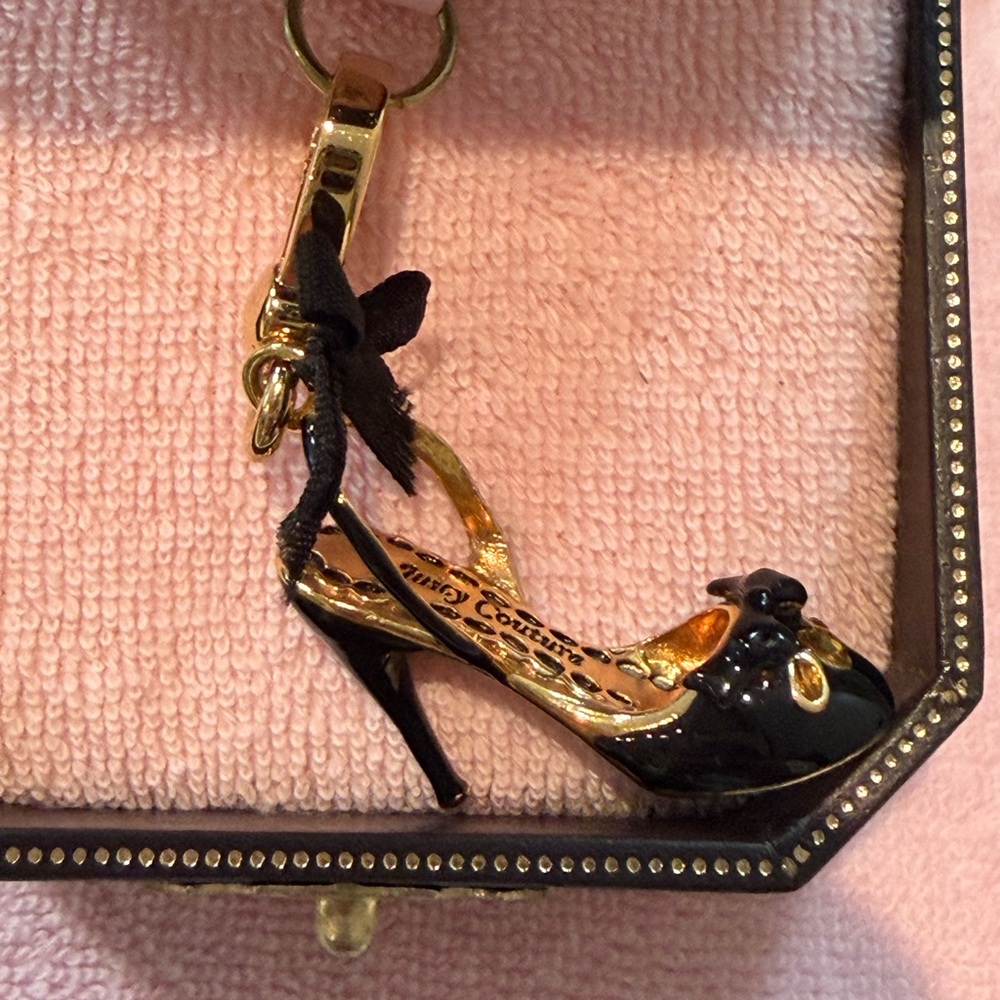 Juicy Couture High Heel with Bow Charm